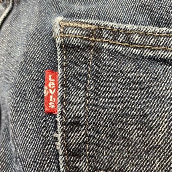 Ladies Levis 501 Indigo Wash‎ Skinny Fit Jeans Size 27x27 - Picture 9 of 11